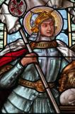 St. George stained glass window, Bansk tiavnica