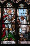 St. George stained glass window, Bansk tiavnica