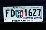 Fremantle Dockers license plate
