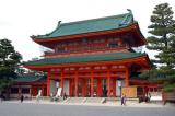 Main gate to Heian-jingu Shrine, Kyoto