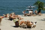 Rhine Beach, Strand am Rheinufer, Mainz