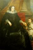 Portrait of a Lady of Quality and her Daughter, Antoon van Dyck