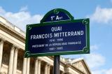 Quai Franois Mitterrand runs along the Seine past the Louvre