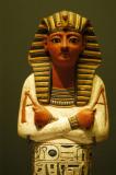 Painted wood statue of Ramses IV (20th Dynasty) 1153-1147 BC