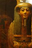 Interior coffin of Paser showing the goddess Isis