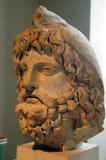 Bearded head, Carthagian, 2nd C. AD