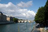 The Seine from Pont du Change near the Place du Chtalet