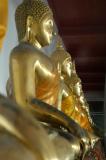 Line of Buddha statues, Wat Pho