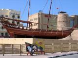 Dhow by the Dubai Museum