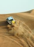 Climbing a big dune