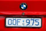 Smaller version of a Victoria license plate