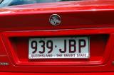 Queensland - the Sunshine State license plate
