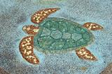 Turtle mosaic, Victoria Street, Mackay