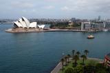 Sydney Opera House from the Sydney Harbour Bridge