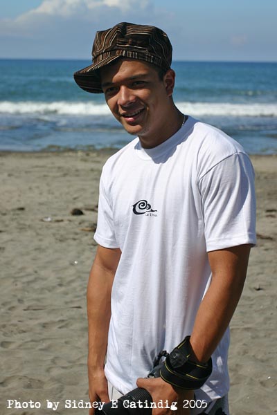Jericho Rosales at the 1st annual San Miguel Beer Beach & Surf Fiesta at San Juan, La Union