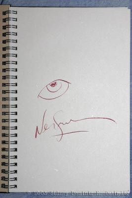Ting's Neil Gaiman notebook