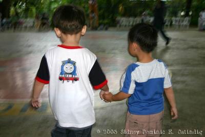 Hand in hand