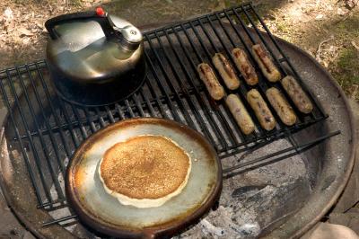 simple camping cuisine