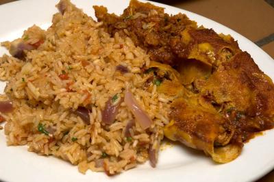 enchiladas and mexican rice