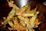 fried squash blossoms