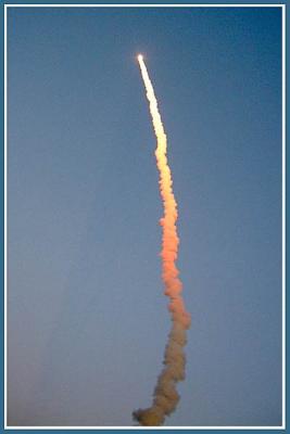 Atlantis Astronauts witness their second sunrise of the day...