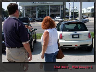 Mini Cooper Test Drive