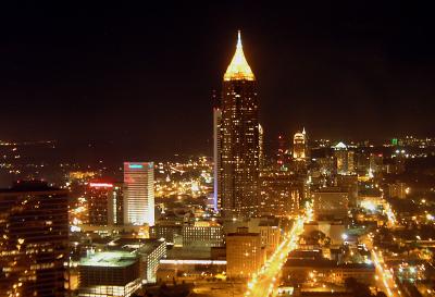 Atlanta at night