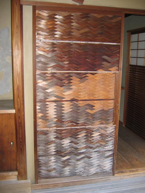 Woven Wood Panel