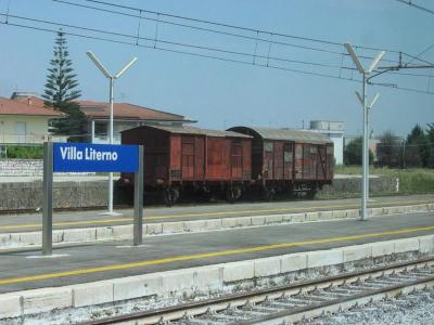 At Villa Literno Station