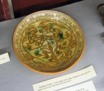 Redware Plate