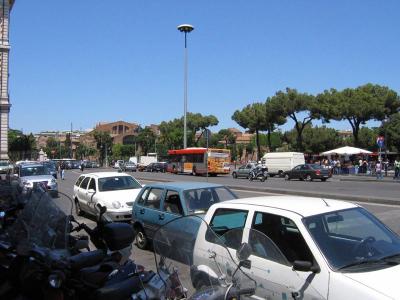 Piazza Near Termini
