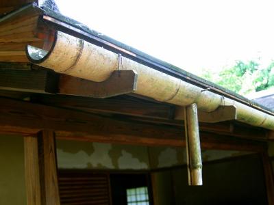 Bamboo Gutter