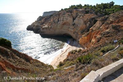 A small beach in algarve, Portugal