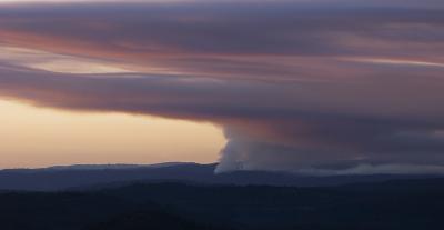 Red Mtn control burn Plumas NF Sunset 200mm