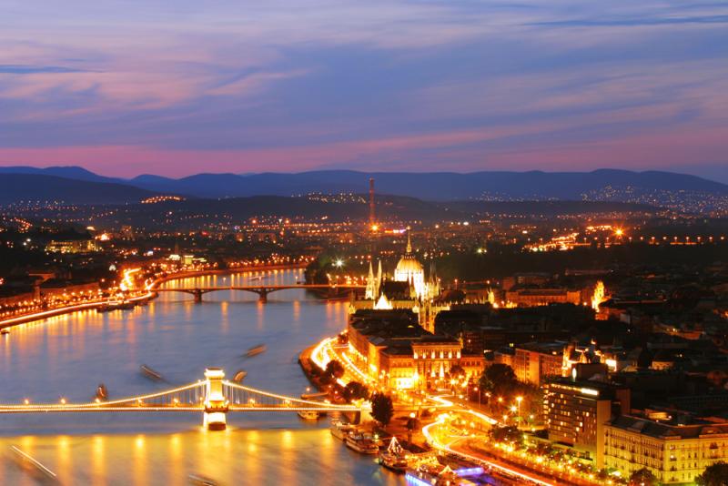 The Danube by Night