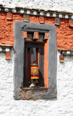 Tamshing Lhakhang Monastery Prayer Wheel