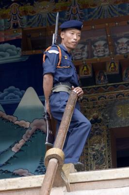 Punakha Dzong Guard