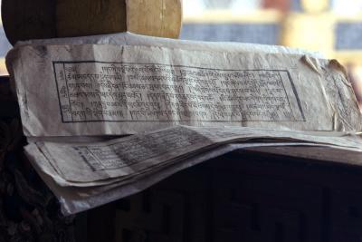 Punakha Dzong Prayer Book
