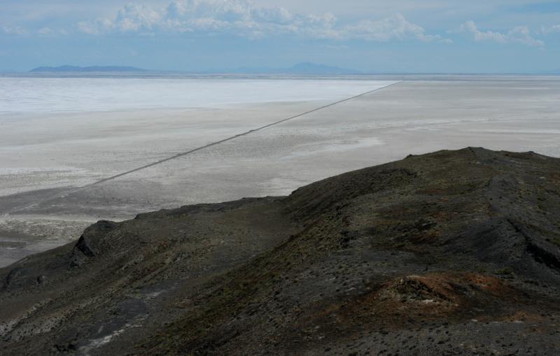 Road amidst nothingness