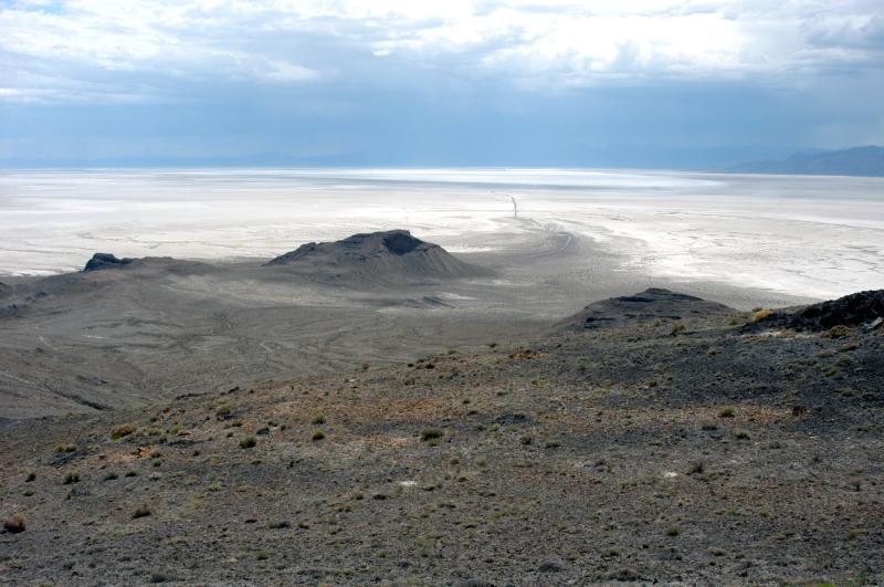 Bonneville Speedway in the distance
