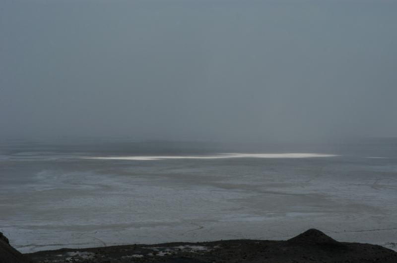 Salt cloud closing in with a fierce wind