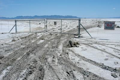 Gate 74 of the Utah Test and Training Range (UTTR)