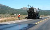 Paving crew