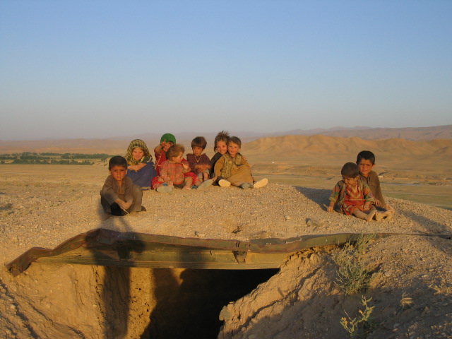 Chilling on a Bunker