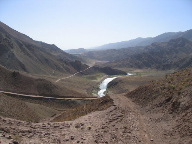 One of the many mountain passes