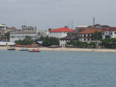approaching Stone Town