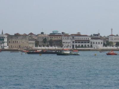 Stone Town as seen from the ship