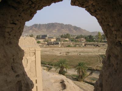 View towards the Farah City