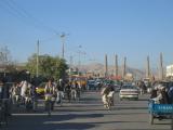 Street Scene with Musalla Minarets