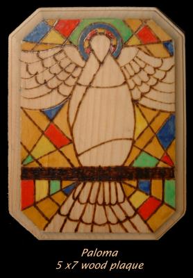 Dove from Stain Glass